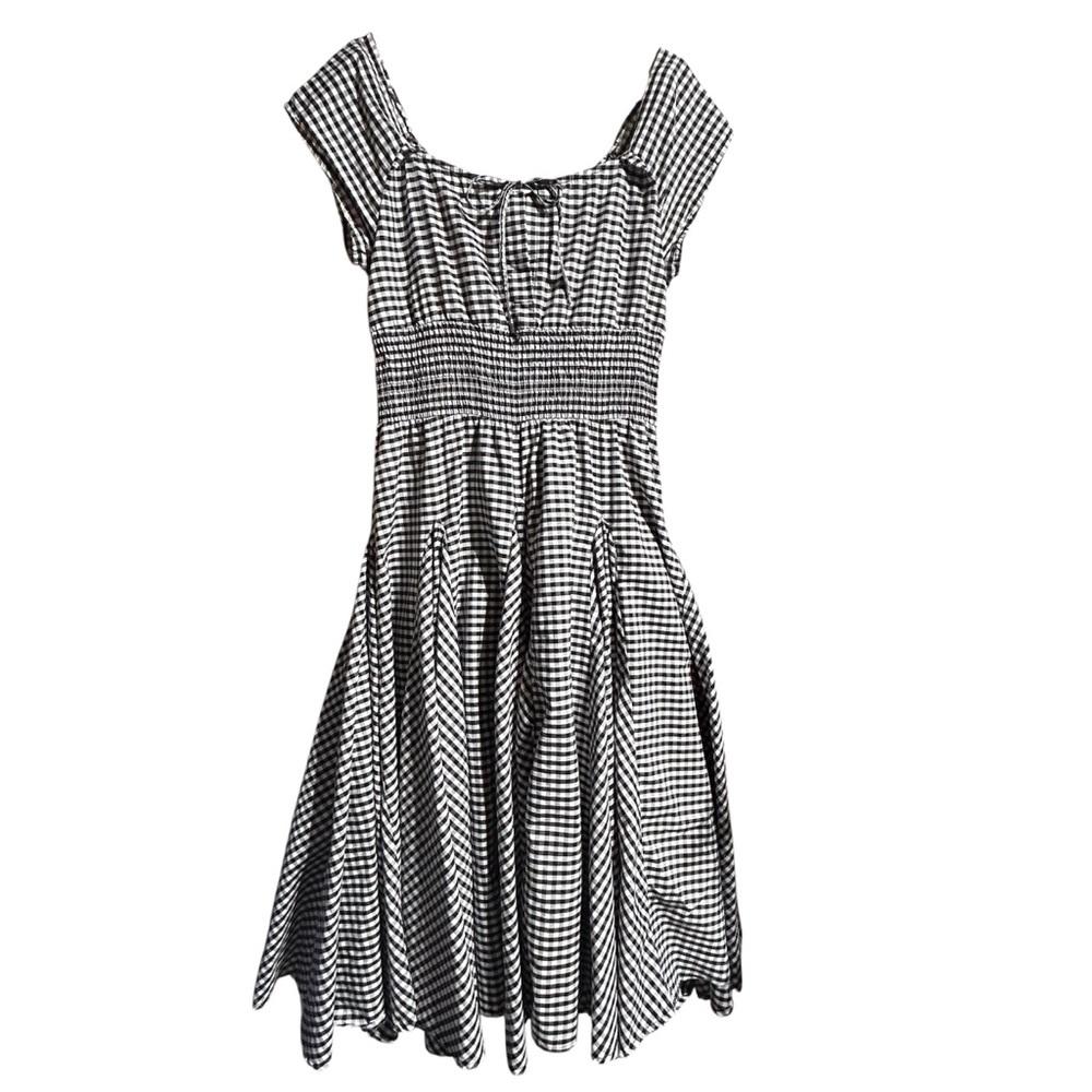 Grace Elements Monochrome Gingham Checkered Full … - image 2